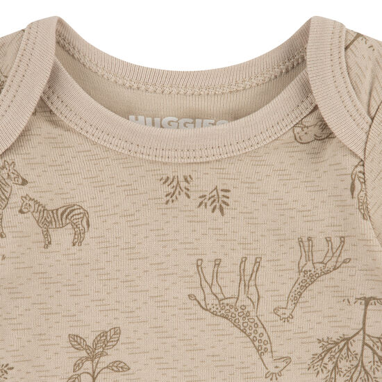 Conjunto 2 Bodies y Pantalón Niño Marrón Sabana